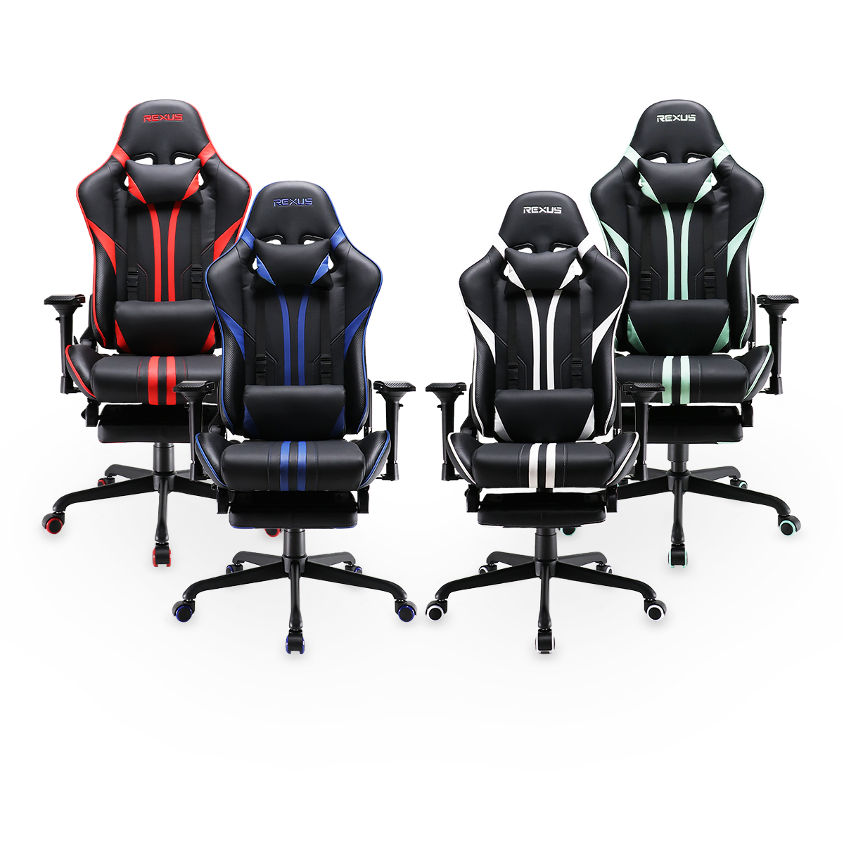 Rexus Gaming Chair RGC 201 Max Foot Rest