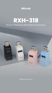3 USB Hub Rexus, 3 Kebutuhan Berbeda. Which One Are You?