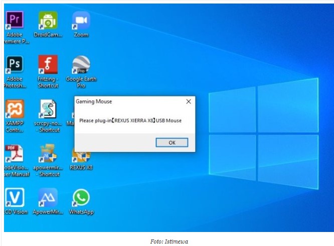 Mouse Rexus Xierra X8 Tidak Terdeteksi Setelah Instal Software? Ini Pe