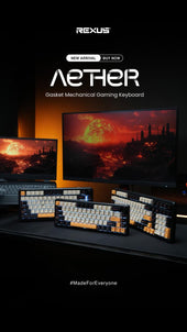 Nyari Keyboard Buat Kerja & Gaming? Aether Jawab Semua!