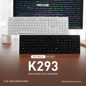 Solusi Meja Kerja Rapi dan Efisien? Jawabannya Rexus K293!