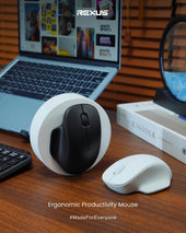 QB300 V2 Ergonomic Wireless Mouse untuk Produktivitas Sehari-hari