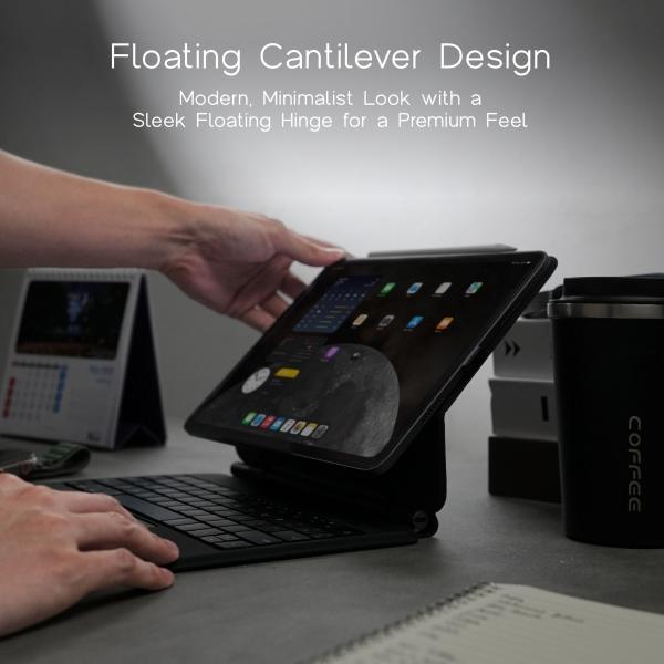 NIX Floating Magnetic Magic Keyboard for iPad 11/13 inch - Smart Conne ...