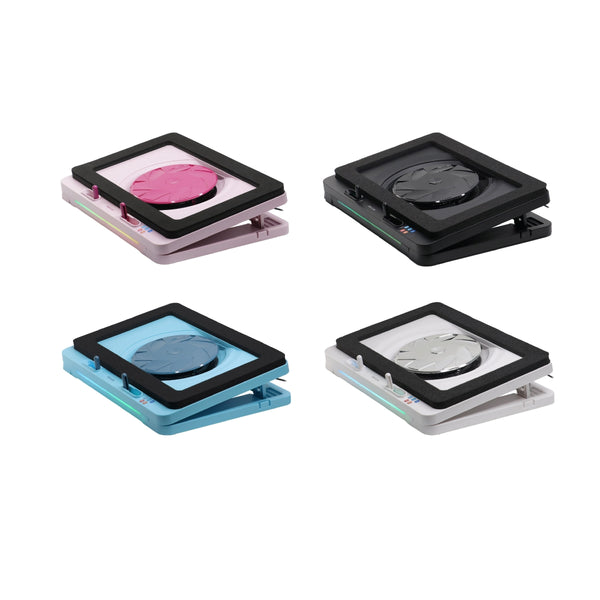 Rexus B400 Frost Cooling Pad Breeze RGB - Pendingin Laptop 2400RPM Type C