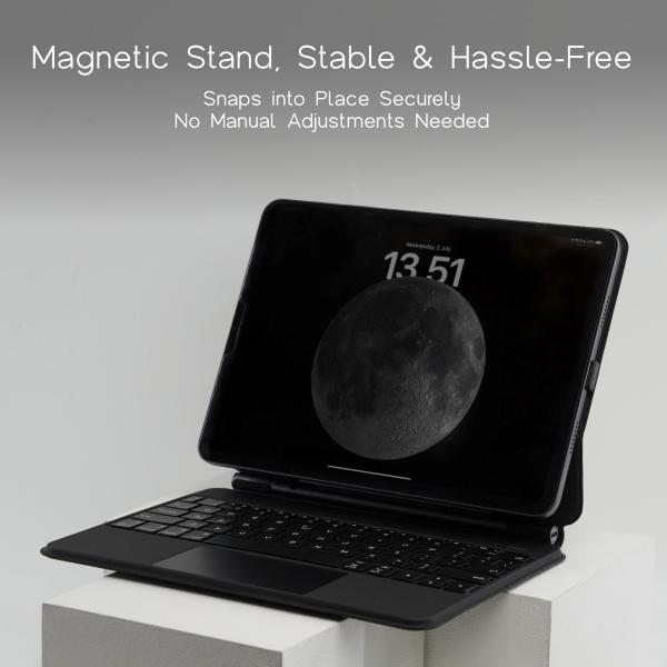 NIX Floating Magnetic Magic Keyboard for iPad 11/13 inch - Smart Conne ...