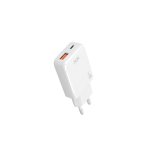 NIX Ultra Slim Charger Brick TCB-002 GaN Technology Fast Charging