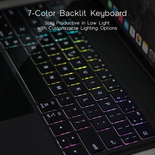 NIX Floating Magnetic Magic Keyboard for iPad 11/13 inch - Smart Conne ...