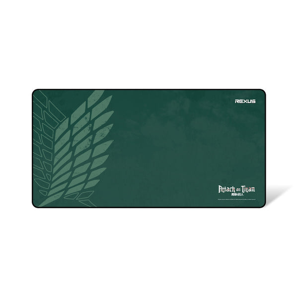 [Exclusive Launching] Rexus x Attack on Titan - Mousepad Deskmat Anti Slip AOT Series Edition