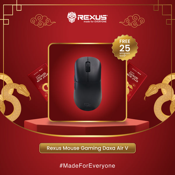 Rexus Mouse Gaming Daxa Air V / DX-V9 Triple Connection PAW3950