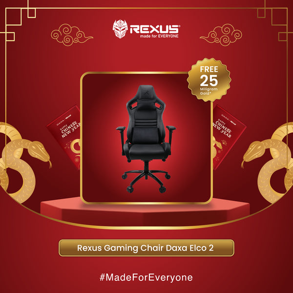 Rexus Gaming Chair Kursi Daxa Elco Two DX-EC2 Max