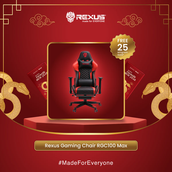 Rexus Gaming Chair RGC-100 Max Foot Rest