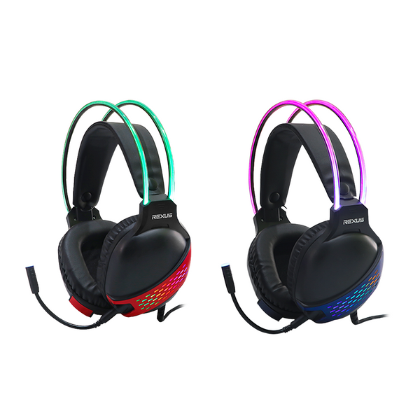 Rexus Headset Gaming Vonix F88 With RGB Headband
