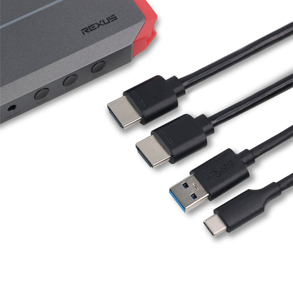 Rexus HD300 HDMI Video Capture Card 4K 1080P 60Hz - Low Latency