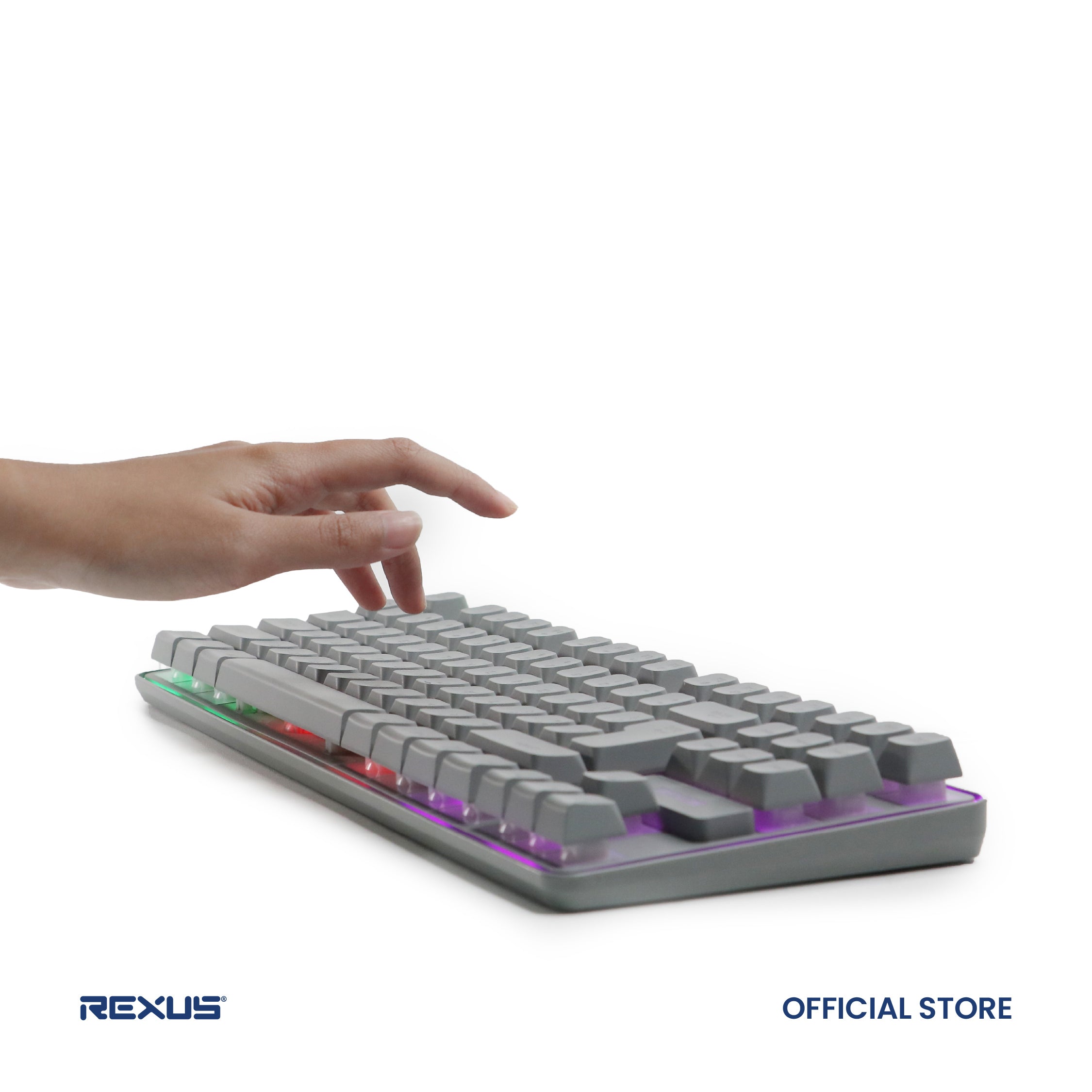 Rexus K9L Keyboard Gaming Membrane Battlefire - RGB Backlight Plug & P