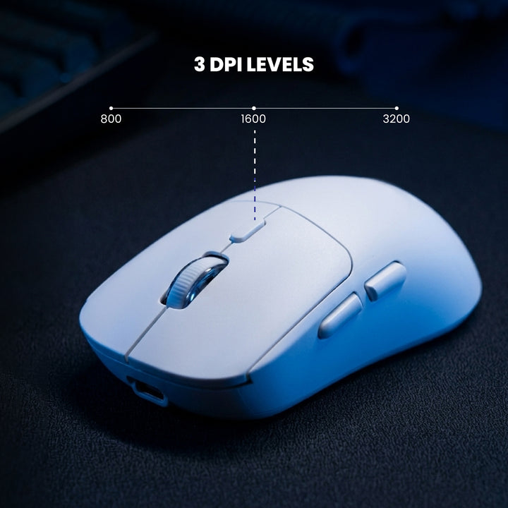 Rexus Xierra RX106 Mouse Gaming Wireless Up To 3200 DPI
