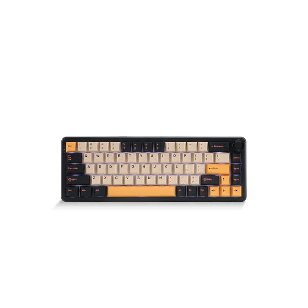 Rexus Aether Keyboard Gaming Mechanical Wireless Triple Mode Connection - Hot-Swappable & Gasket Mount