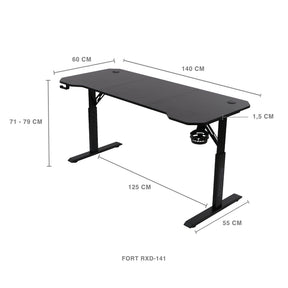 Rexus Standing Desk Meja Gaming Fort RXD-121 & RXD-141