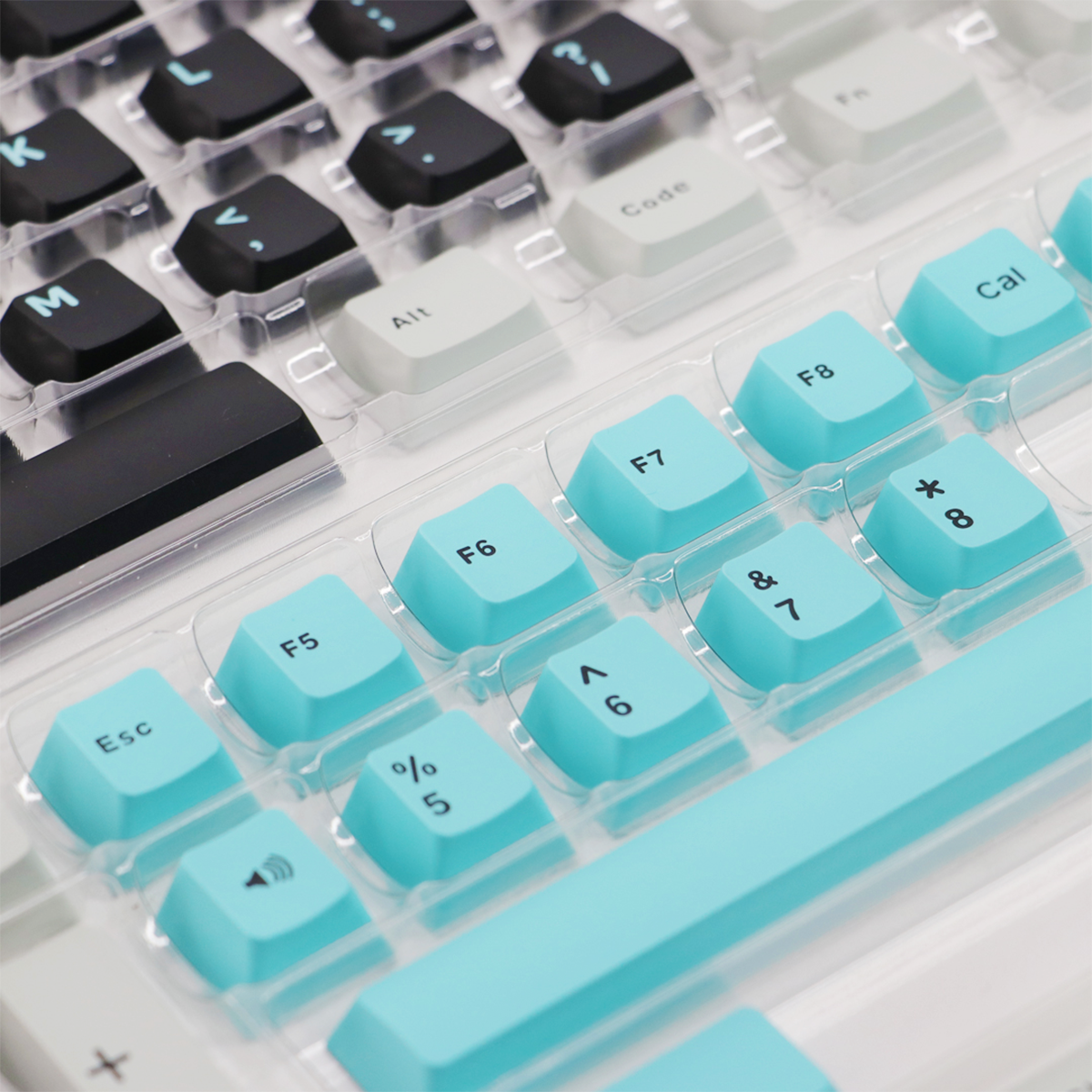 Rexus Keycaps Cherry Profile 141 Keys Three Tone Color