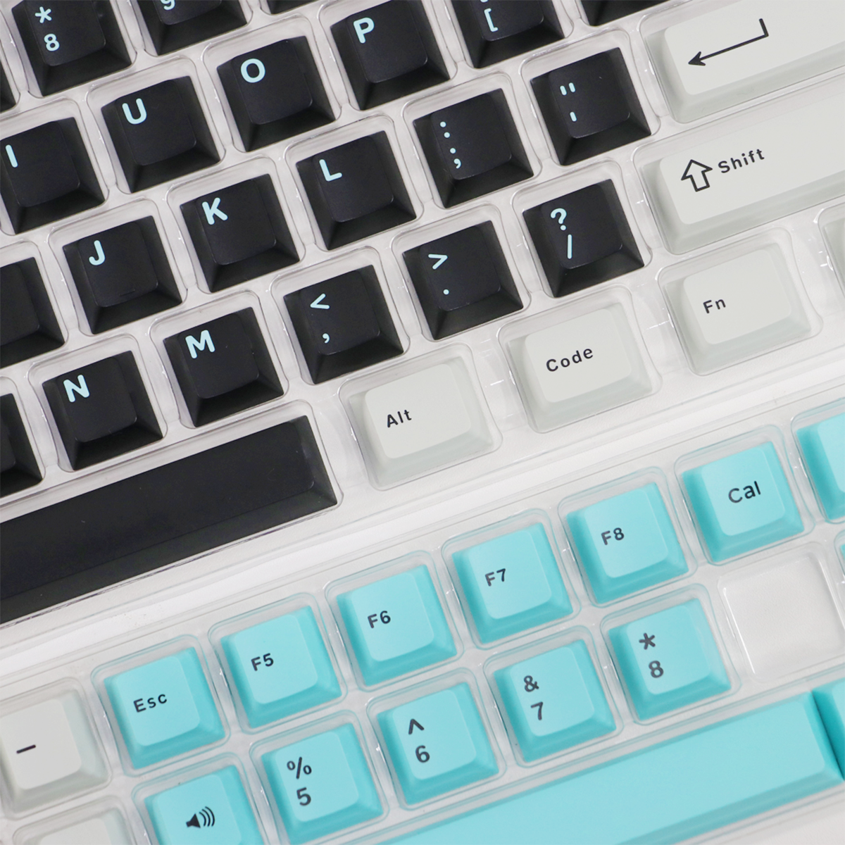 Rexus Keycaps Cherry Profile 141 Keys Three Tone Color