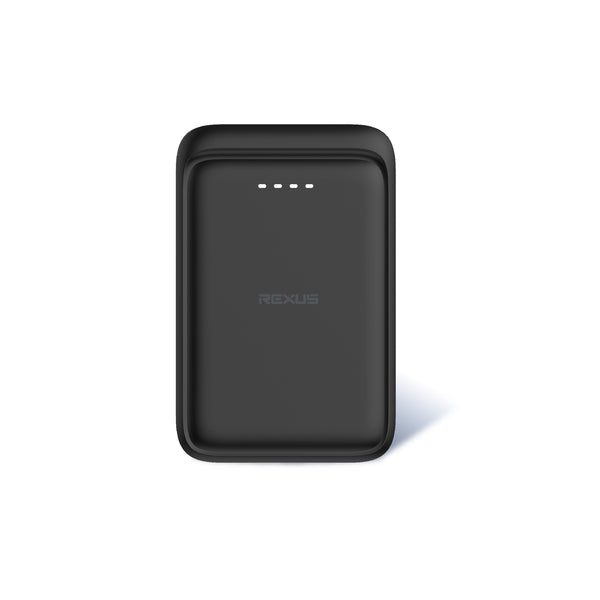Rexus Power Bank 5000mAh PBW-20 Ultra Slim Dual Output 10.5W LED Display