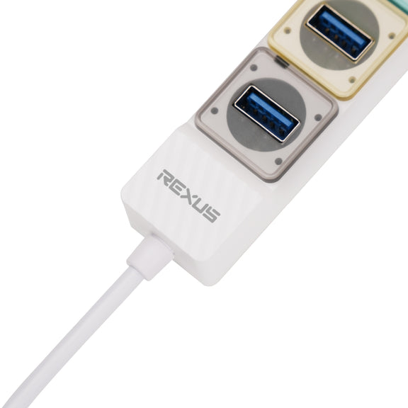 Rexus USB Hub 3.2 H337 Multiport Adapter 4 in 1