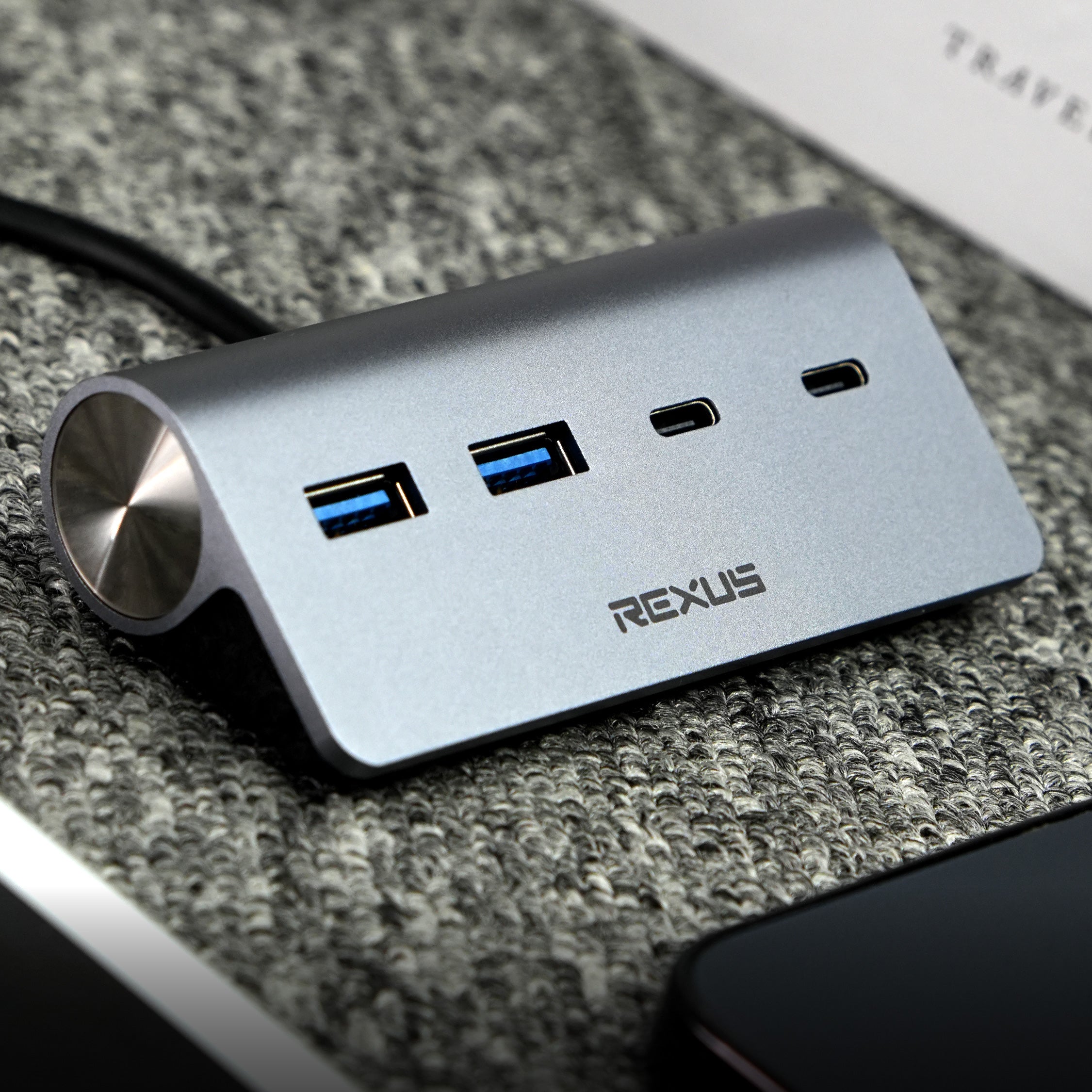 Rexus USB C Hub 4 in 1 RXT - 401 Docking Station