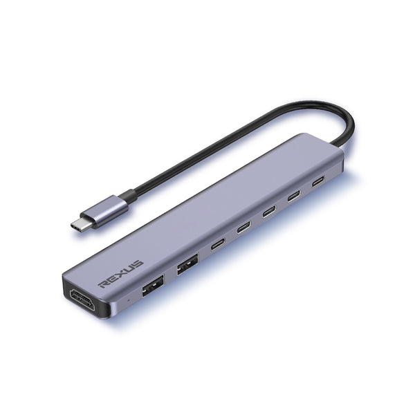Rexus USB C Hub 8 in 1 RXT - 811 Docking Station